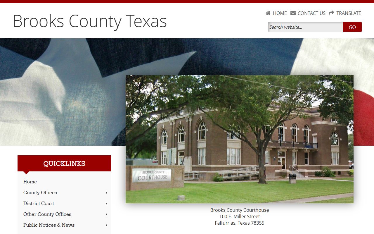 Brooks County Homepage - Brooks County Felony Records
