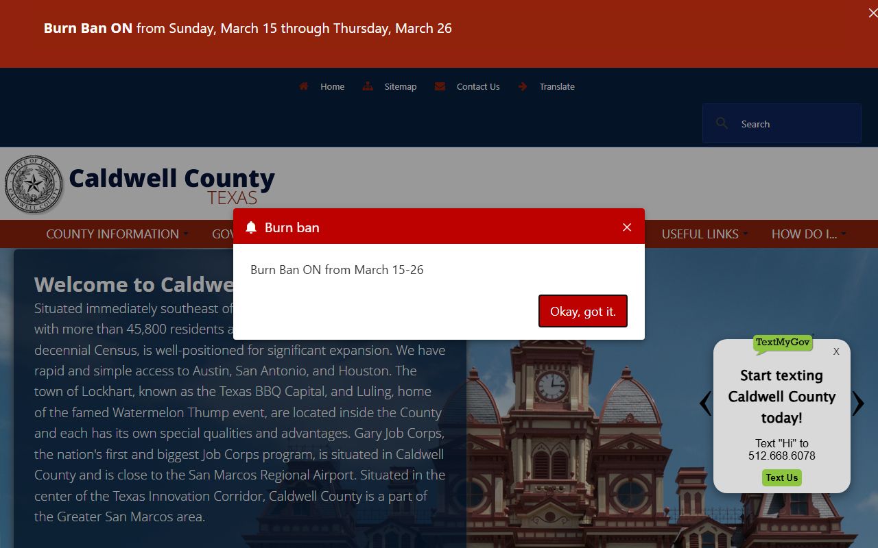 Caldwell County Homepage - Caldwell County Felony Records