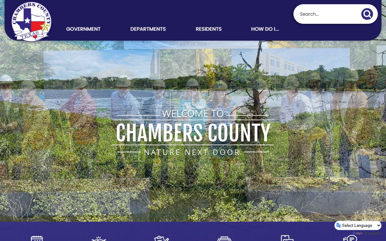 Chambers County official website - Chambers County Felony Records