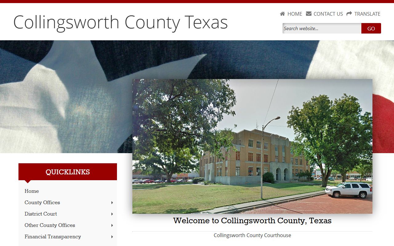 Collingsworth County official website - Collingsworth County Felony Records