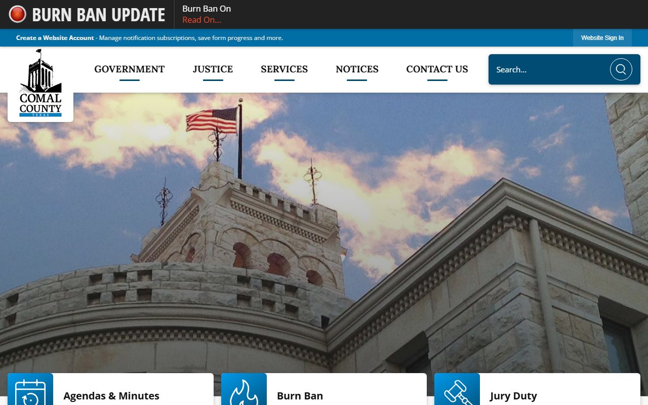 Comal County official website - Comal County Felony Records