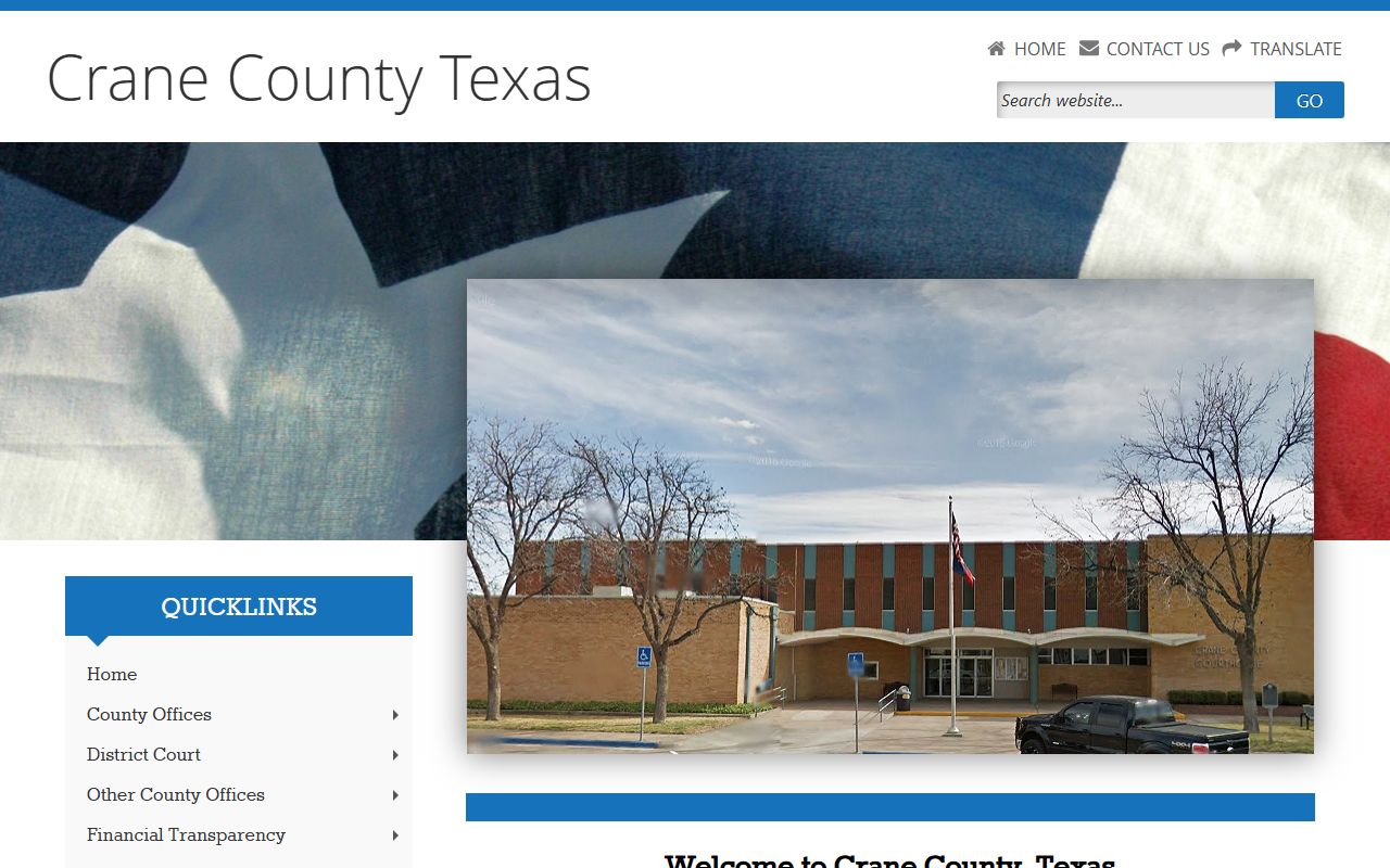 Crane County official website - Crane County Felony Records