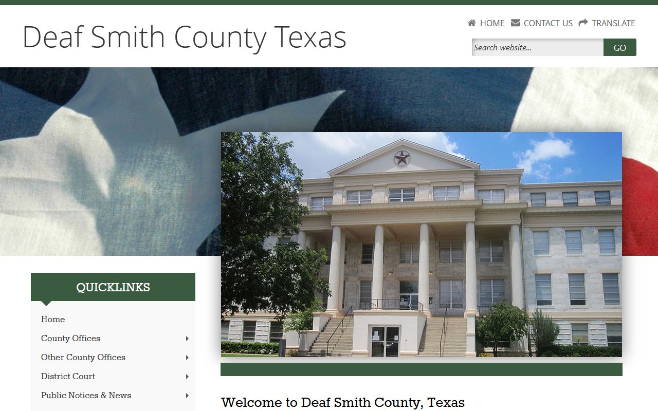 Deaf Smith County official website - Deaf Smith County Felony Records