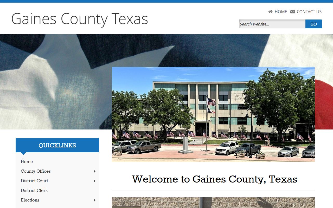 Gaines County homepage - Gaines County Felony Records