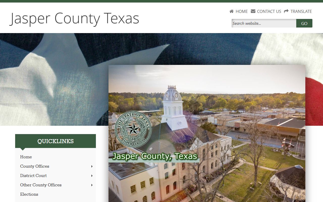 Jasper County official website - Jasper County Felony Records