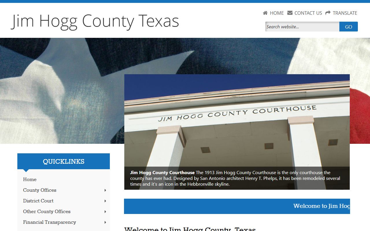 Jim Hogg County official website - Jim Hogg County Felony Records