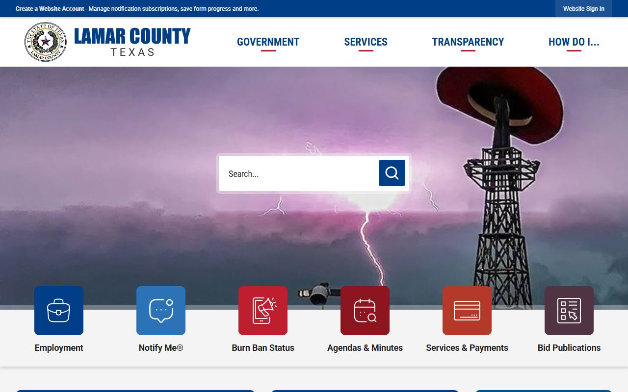 Lamar County homepage - Lamar County Felony Records