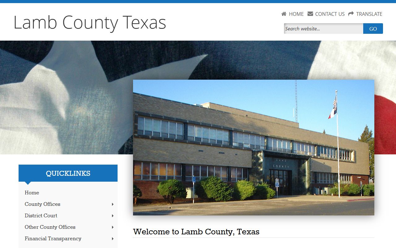 Lamb County homepage - Lamb County Felony Records