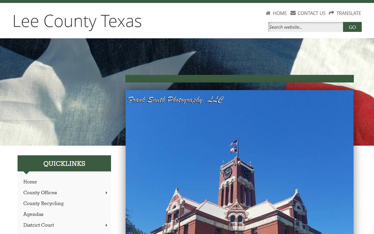 Lee County official website