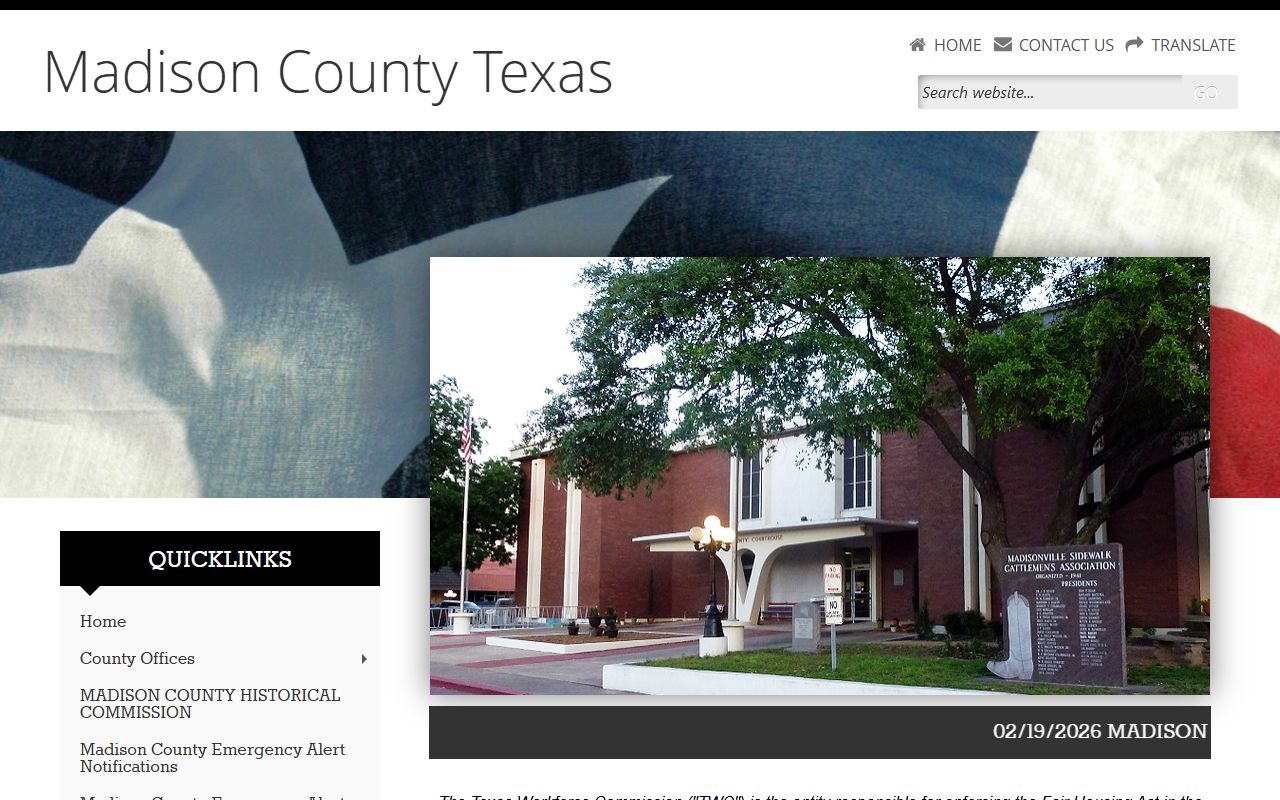 Madison County homepage - Madison County Felony Records