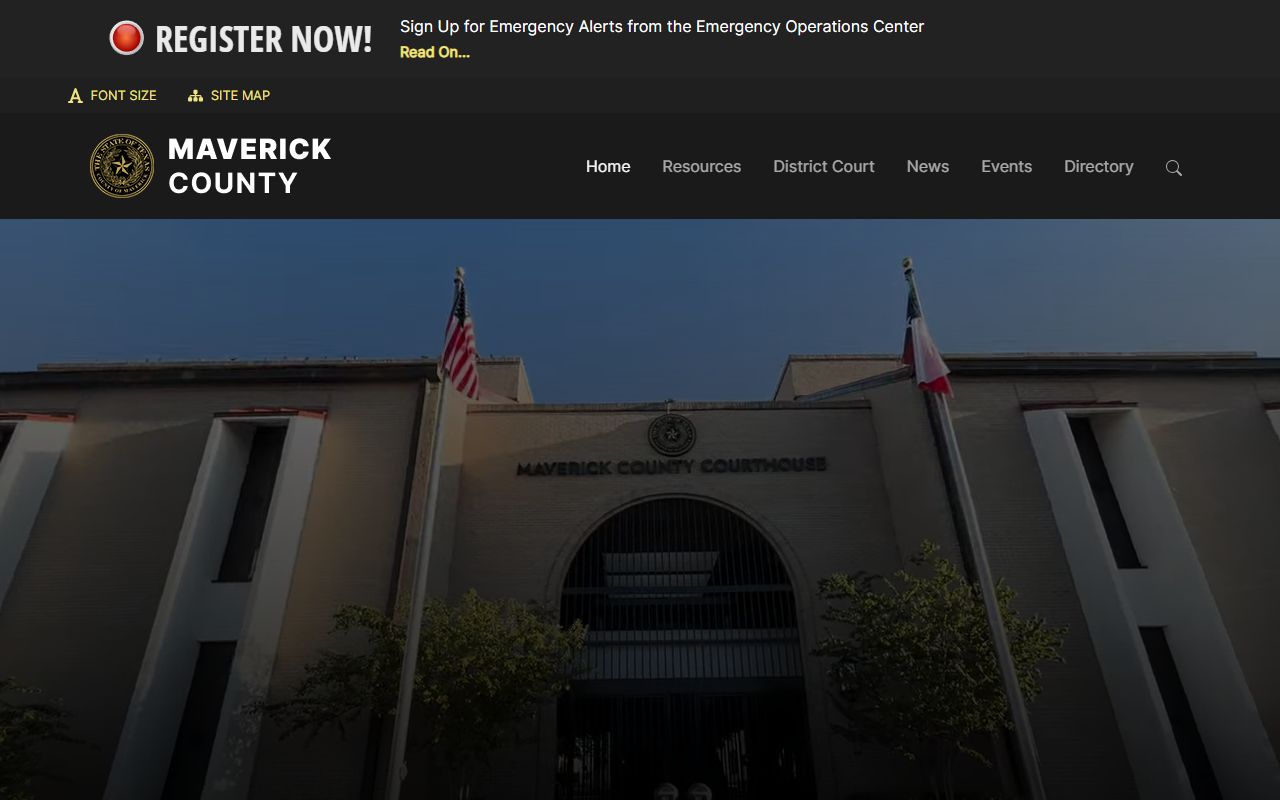 Maverick County homepage - Maverick County Felony Records