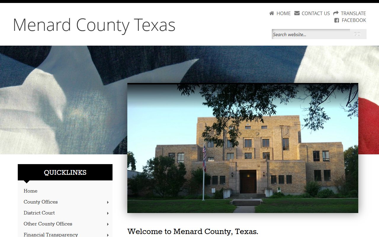 Menard County homepage - Menard County Felony Records