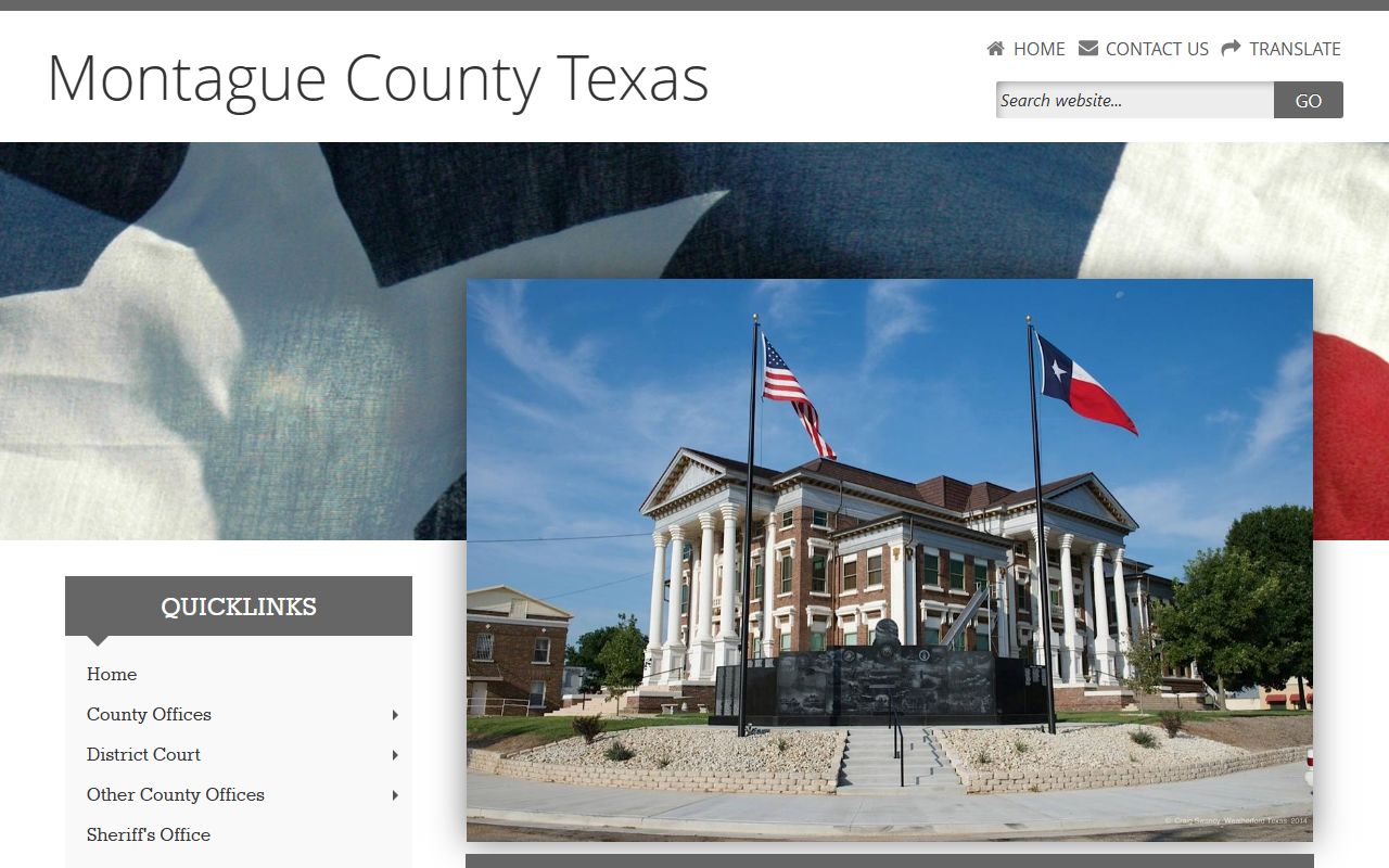 Montague County official website - Montague County Felony Records