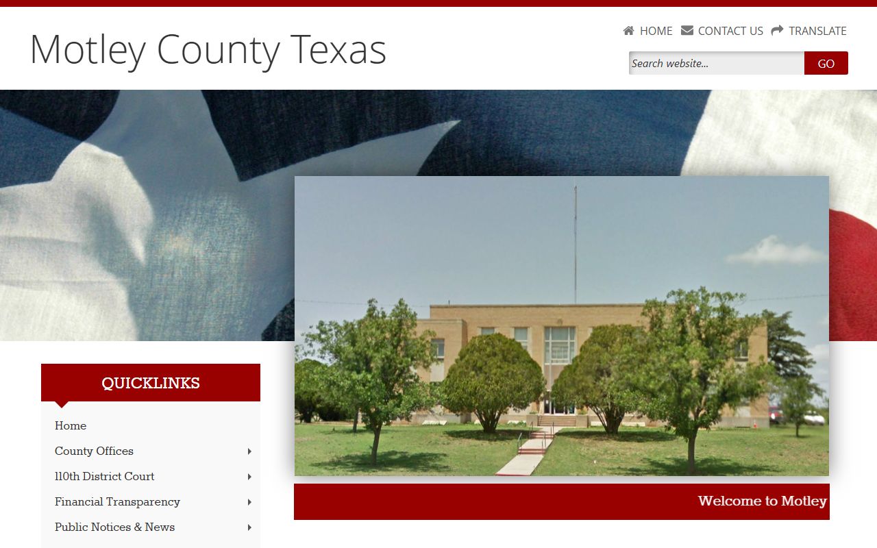 Motley County official website - Motley County Felony Records
