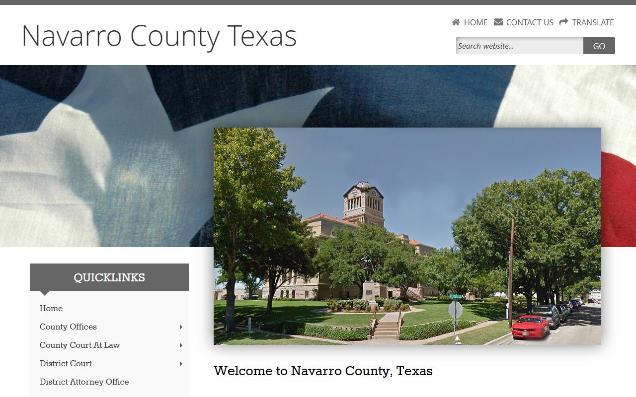 Navarro County official website - Navarro County Felony Records