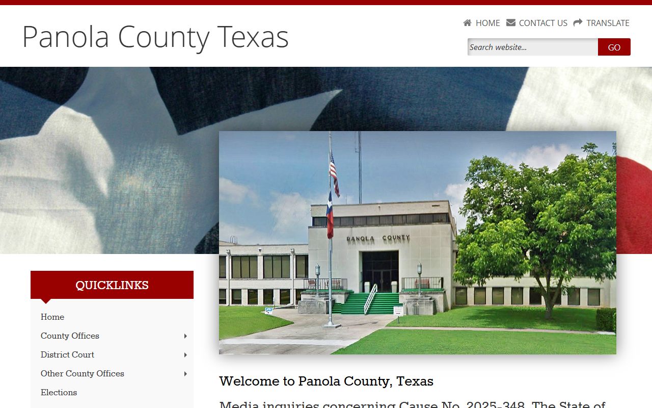 Panola County homepage - Panola County Felony Records