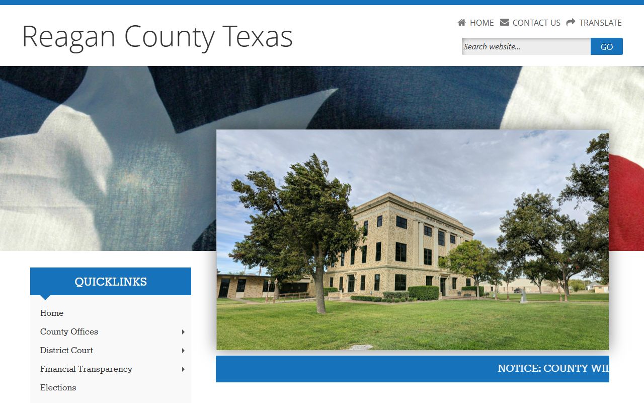 Reagan County homepage - Reagan County Felony Records