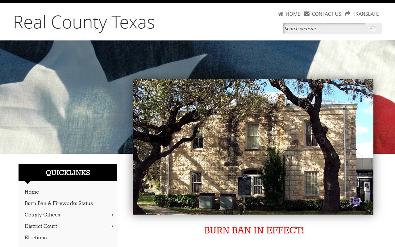 Real County homepage - Real County Felony Records