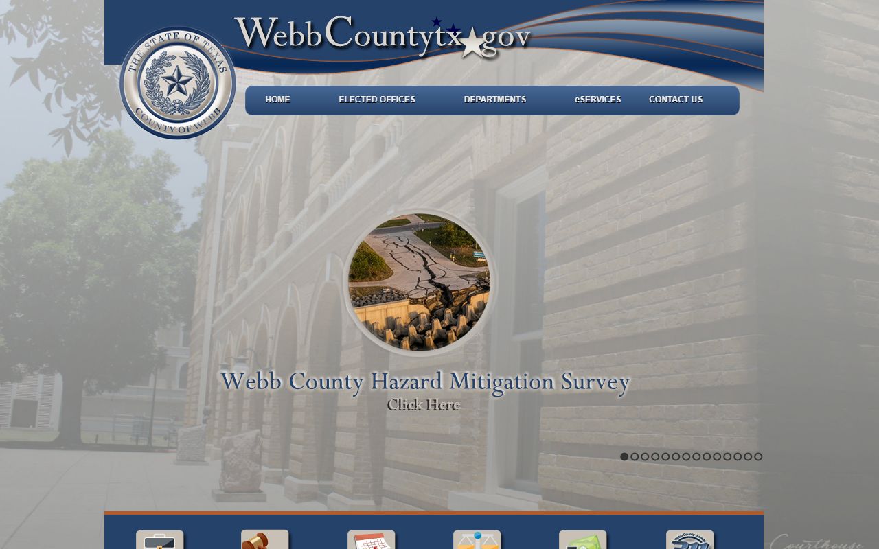 Webb County Texas official government website